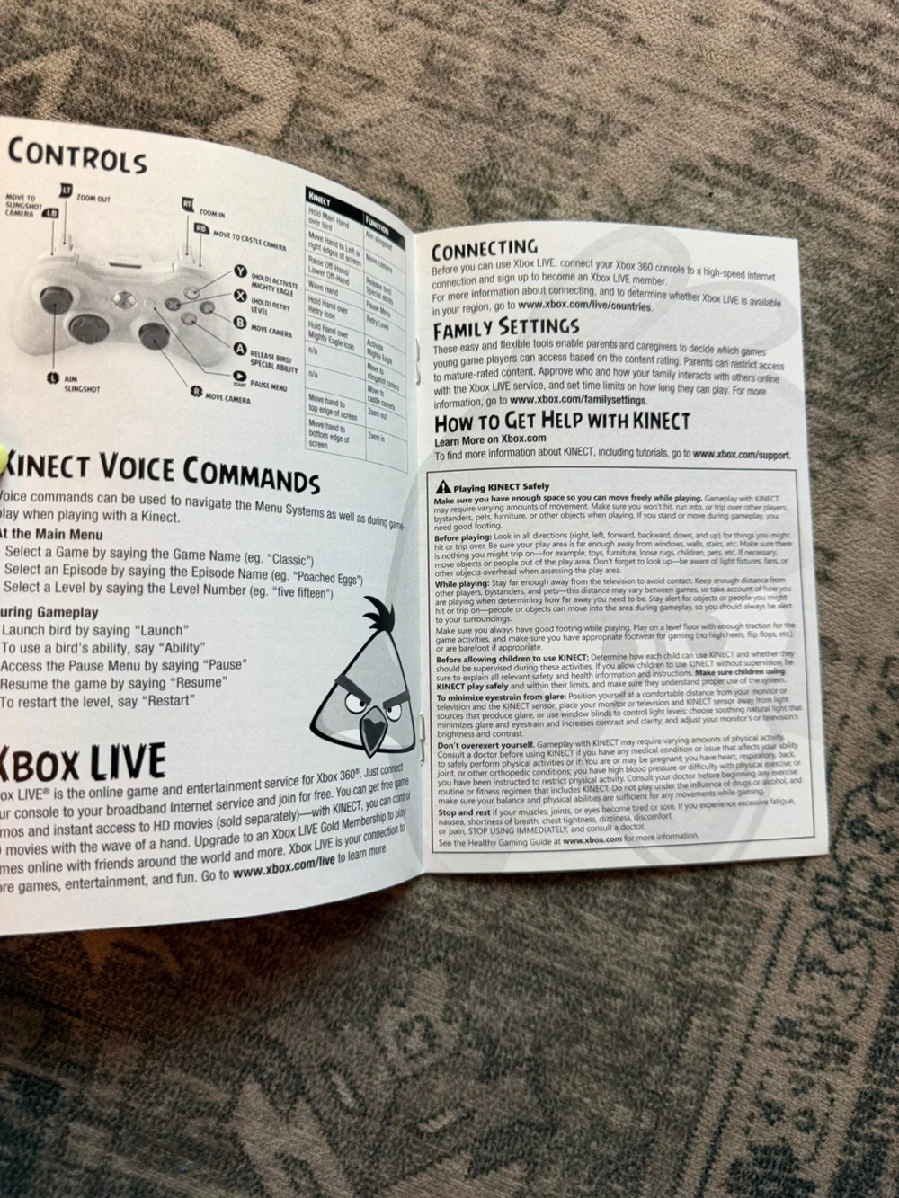 Angry Birds Trilogy for the Xbox 360 console